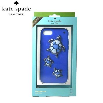 ケイト・スペード アウトレット kate spade モバイルケース WIRU0568-974　iPhone7 対応ケース カメ（974）multi:ブルー系マルチカラー