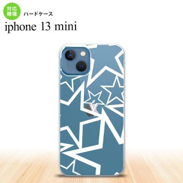 iPhone13mini iPhone13 mini ケース ハードケース 星 クリア 白  nk-i13m-1117