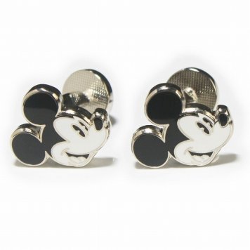 Disney ディズニー ビンテージミッキーマウスカフスボタン・カフリンクス メンズ  cf1580 結婚式 旦那 プレゼント ギフト 彼氏 父の日 誕生日プレゼント