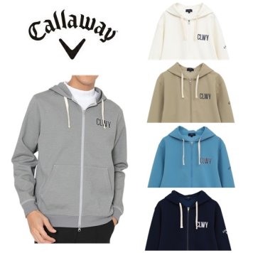 キャロウェイ ゴルフ メンズ パーカー カノコダブルニットフルジップパーカー (MENS) Callaway Golf  C25217102 お誕生日祝い お祝い 記念品 お父さん 父の日 彼氏 男性 30代 40代 50代 60代  還暦祝い 敬老の日 人気プレゼント プレゼント