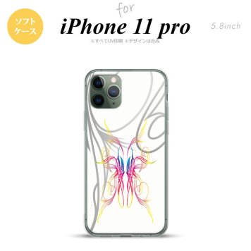 iPhone11Pro iPhone11 Pro スマホケース ソフトケース ピンスト 白 ピンク ブルー メンズ レディース nk-i11p-tp1244