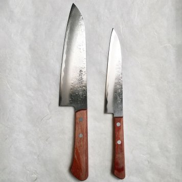 錆びに強く、切れ味が長続き 京刃物 義定作 保津川２点セット