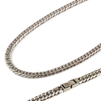 CrazyAngel クレイジーエンジェル 6面ダブル 喜平 ネックレス 金属アレルギー対応 ステンレス316L 50cm CA-961