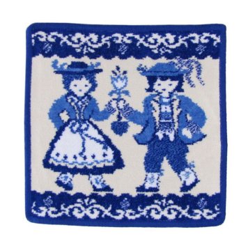 フェイラー ハンカチ FEILER ハンドタオル フェイスタオル タオルハンカチ 25cm TRADITIONAL COSTUMES トラディショナルコスチューム ブルー 【スペシャルラッピング660円(別売り)】 誕生日 結婚祝い 結婚式 結婚記念日 出産祝い バレンタイン 高級 ホワイトデー 母の日