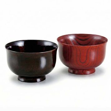 プレミアム夫婦汁椀　丸福型 インテリア 漆器 盆 カタログギフト 景品 粗品