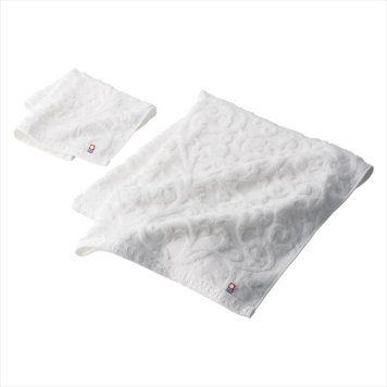 今治白紋織り バスタオル&ウォッシュタオルセット　 F3830  内祝 内祝い お祝 御祝 記念品 出産内祝い プレゼント 快気祝い 粗供養 引出物