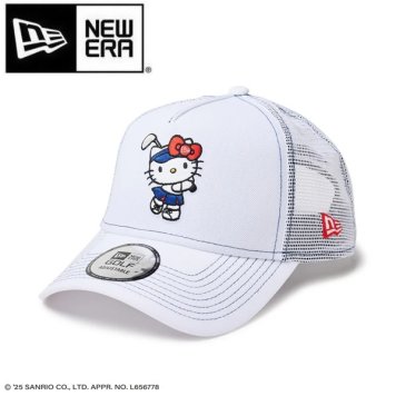 ニューエラ ゴルフ キャップ レディース Women's 9FORTY A-Frame トラッカー HELLO KITTY ハローキティ ホワイト (14432174) お誕生日祝い お祝い 記念品 30代 40代 50代 60代 母の日 お母さん 還暦祝い 敬老の日 彼女 人気プレゼント プレゼント