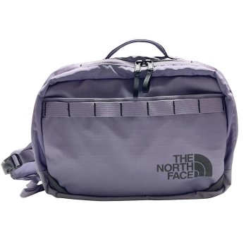 ノースフェイス THE NORTH FACE バッグ ボディバッグ スリングバッグ 斜めがけバッグ BASE CAMP VOYAGER SLING NF0A81BN LK3 メンズ レディース ユニセックス LUNRSLAT/TNFBLK パープル系+ブラック