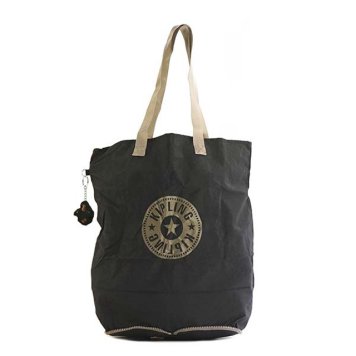 キプリング Kipling バッグ K48425 900 HIP HURRAY 5 ヒップハリーファイブ 折りたたみ トートバッグ エコバッグ BLACK ブラック