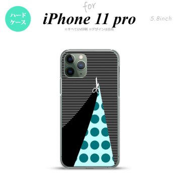 iPhone11Pro iPhone11 Pro スマホケース ハードケース はさみ 黒 メンズ レディース nk-i11p-1346