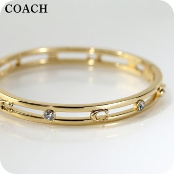 コーチ バングル レディース ブランド COACH ロゴ 506208GLD710 ゴールド アクセサリー