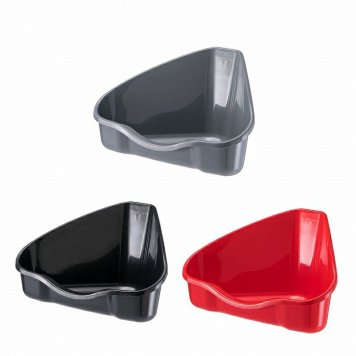 イタリアferplast社製 NORA 3 TOILET 小動物 うさぎ フェレット コーナートイレ