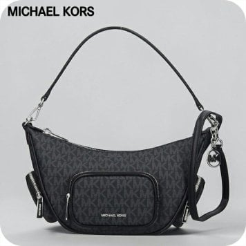 マイケルコース ショルダーバッグ レディース アウトレットブランド MICHAEL KORS メリット 2WAY 35S6S0WC1B-BK BLACK