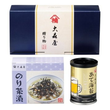 【送料無料・包装無料・のし無料】大森屋 しじみ醤油味付のり･のり茶漬セット BOSZ-10(A5)ギフト 敬老の日 入学祝い 卒業祝い 就職祝い 結婚祝い 誕生日 出産祝い 引越祝い 香典返し 新盆 初盆 御礼 お中元 内祝い 快気祝い ご挨拶 志 法事