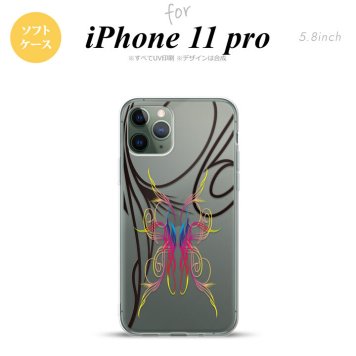 iPhone11Pro iPhone11 Pro スマホケース ソフトケース ピンスト 線 ピンク ブルー メンズ レディース nk-i11p-tp1231