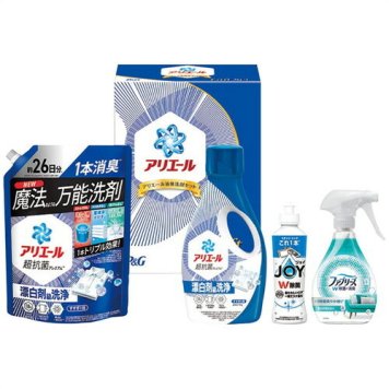 【送料無料・包装無料・のし無料】P&G アリエール液体洗剤セット PGCG-30F(A4) ギフト 敬老の日 入学祝い 卒業祝い 就職祝い 結婚祝い 誕生日 出産祝い 引越祝い 香典返し 新盆 初盆 御礼 お中元 内祝い 快気祝い ご挨拶 志 法事