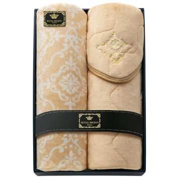 ロイヤルレジオン フランネル毛布・敷パッドセット (RRC-10002) ※送料無料(北海道・沖縄・離島への配送不可)