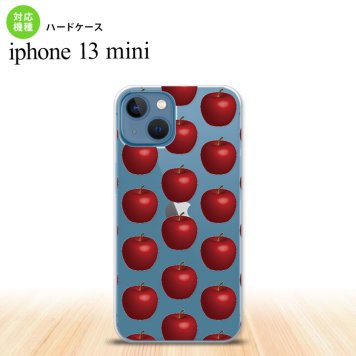 iPhone13mini iPhone13 mini ケース ハードケース りんご 林檎 赤  nk-i13m-048