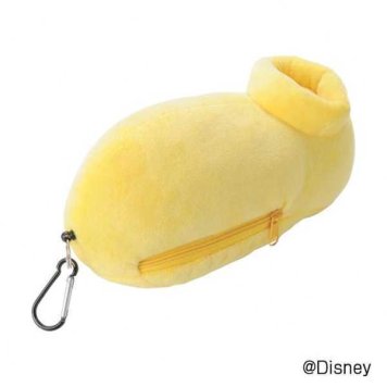 パスポーチ ミッキーマウス シューズ型 小物入れ 定期入れ リール付き カラビナ付き ディズニー グッズ キャラクター雑貨 ギフト プレゼント セトクラフト