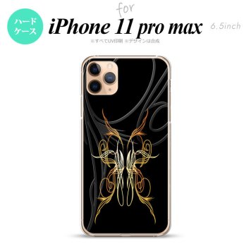 iPhone11ProMax iPhone11pro max スマホケース ハードケース ピンスト 黒 黄 メンズ レディース nk-i11pm-1241