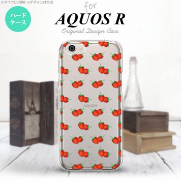 【SH03J】【スマホケース/スマホカバー】【アクオス R】SH03J スマホケース AQUOS R SH-03J カバー アクオス R 苺・イチゴ  nk-sh03j-045【メール便送料無料】
