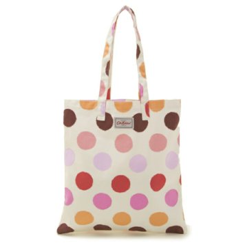 キャスキッドソン Cath Kidston バッグ トートバッグ ブックバッグ 754859 Cotton Bookbag コットン ブックバッグ Chalk Graffiti Spot ドット柄マルチ