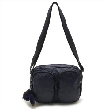 キプリング Kipling 斜めがけショルダーバッグ ポシェット PATTI Lacquer Indigo インディゴブルー系 K15989 G28