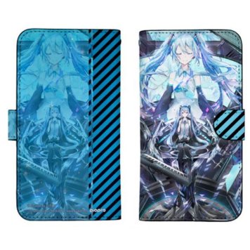   初音ミク Circulator 手帳型スマホケース148 iPhone X対応   日本製