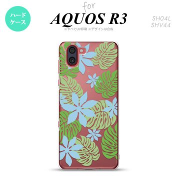 SH-04L SHV44 R3 AQUOS R3 スマホケース カバー ティアレ B 青 nk-r3-1493