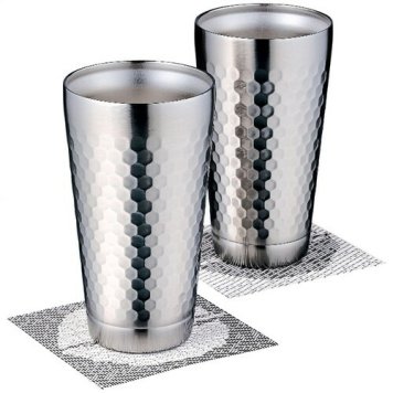【送料無料・包装無料・のし無料】ツチメ 2層タンブラーペア350ml(コースター付) CTHM-05-KI(A5) ギフト 敬老の日 入学祝い 卒業祝い 就職祝い 結婚祝い 誕生日 出産祝い 引越祝い 香典返し 新盆 初盆 御礼 お中元 内祝い 快気祝い ご挨拶 志 法事