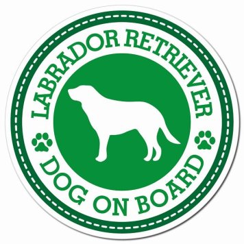 LABRADOR RETRIEVER ラブラドールレトリバー グリーン 肉球 カーサイン 車 マグネットステッカー 犬 マグネット 強力 直径13cm 丸型 おしゃれ かわいい ドラレコステッカー 安全対策 危険運転 煽り運転 アニマル 動物 犬種別 屋外 防水 屋内 肉球マーク