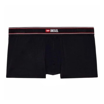 ディーゼル DIESEL ボクサーパンツ ナイロン 前閉じ 無地 ロゴ ナイロン 男性用 下着 単品 1枚 00SSTR0EGAZ 900 メンズ ブラック