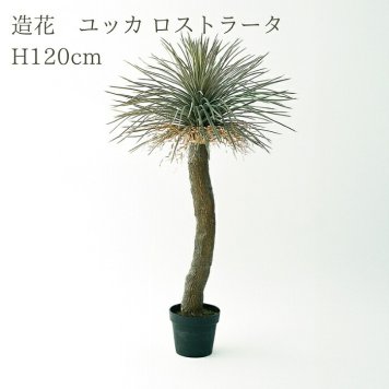 観葉植物 造花 ユッカ ロストラータ BROWN 全高約120cm 大型 フェイクグリーン 本物そっくり おしゃれ インテリア 人工観葉植物 アーティフィシャルグリーン オフィス 店舗 ホテル 開店祝い 室内 ブルー フェイク