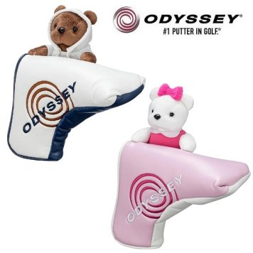 オデッセイ ゴルフ ベア パターカバー SS 24 JM Odyssey bear Blade Putter Cover 24 JM (5524166) (5524167) お誕生日祝い お祝い 記念品 30代 40代 50代 60代 母の日 お母さん 還暦祝い 敬老の日 彼女 人気プレゼント プレゼント