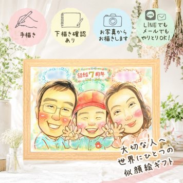 結婚記念日 贈り物 似顔絵 プレゼント 名入れ 手描き ギフト 結婚記念日 結婚30周年 結婚10周年 記念日 周年記念 お祝い 金婚式 両親 夫婦 お母さん お父さん 家族 修正無料 名入れ 下書き確認 喜ばれる 宝物 似てる 親孝行 思い出 感謝 記念 結婚記念日 引っ越し 応援 初任給 色紙 大人数 お祝いの品 喜寿祝い クリスマス ハロウィン 同窓会