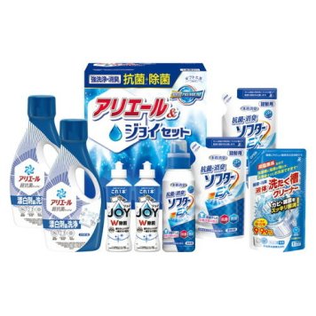 【送料無料・包装無料・のし無料】ギフト工房 抗菌除菌･アリエール&ジョイセット  SAJ-50X(A4)ギフト 敬老の日 入学祝い 卒業祝い 就職祝い 結婚祝い 誕生日 出産祝い 引越祝い 香典返し 新盆 初盆 御礼 お中元 内祝い 快気祝い ご挨拶 志 法事