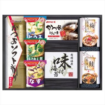   アマノフリーズドライみそ汁&食卓詰合せ  AMC-25P  内祝 内祝い お祝 御祝 記念品 出産内祝い プレゼント 快気祝い 粗供養 引出物