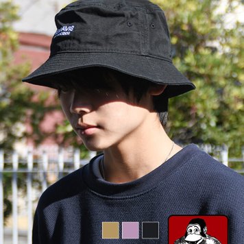 バケットハット ハット 帽子 ベンデイビス BEN DAVIS 無地 ワンポイント スポーティー アウトドア ゴリラ ストリート ぼうし キャップ おしゃれ コーデ コーディネート シンプル 普段使い カジュアル 10代 20代 30代  ステッチ