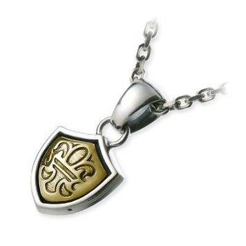 M's collection エムズコレクション  シルバー ネックレス イエロー 彼氏 メンズ