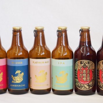 クラフトビール6本セット(アルト ピルスナー インディアペール プラチナエール 名古屋赤味噌ラガー) 330ml×6本