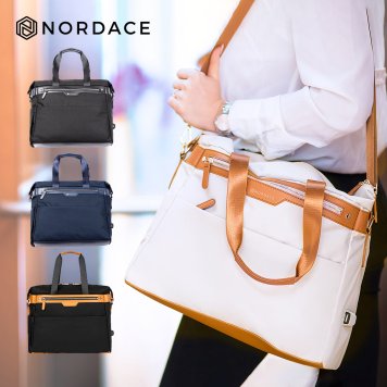 【正規輸入販売代理店】沢山入る ボストンバッグ トートバッグ レディース メンズ 大容量 ブランド ノルディス Nordace Hinz ND1030 15L 耐水 PC収納 USB充電 旅行 出張 母の日 誕生日
