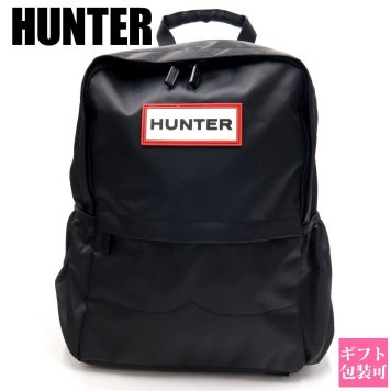 HUNTER ハンター リュック バックパック UBB5028KBM オリジナル ナイロン スモール 16L 防水 撥水 A4収納 PC収納 通勤 通学 メンズ レディース ユニセックス ブラック 黒 ブランド リュックサック デイパック 軽量 バッグ 人気 おしゃれ 旅行 アウトドア