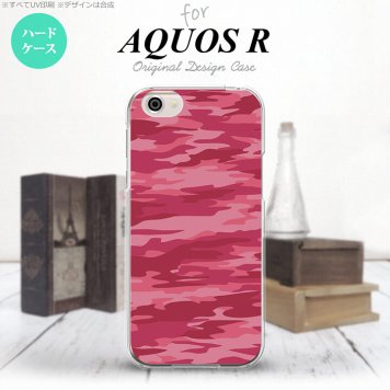 【SH03J】【スマホケース/スマホカバー】【アクオス R】SH03J スマホケース AQUOS R SH-03J カバー アクオス R 迷彩B ピンクA nk-sh03j-1162【メール便送料無料】