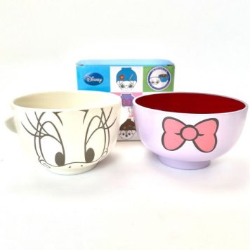 ディズニー デイジー 汁椀茶碗セット
