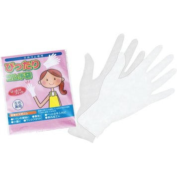 ぴったりゴム手袋（２枚入） ＰＧ [26-0579-069] ２ プレミアムギフト 贈り物 お祝い 天然ゴム 内祝い 出産内祝い 結婚内祝い 快気祝い 新築祝い お返し 贈り物 プレゼント ギフト