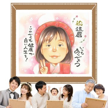 還暦祝い 似顔絵 贈り物 手描き 名入れ ギフト プレゼント 還暦 誕生日 記念日 お祝い 60歳 お父さん 家族 お母さん 両親 下書き確認 修正無料 名入れ 宝物 サプライズ 親孝行 似てる 60歳 思い出 還暦 長寿 イラスト おしゃれ ブライダルギフト 喜ばれる 引っ越し 応援 キレイ 米寿祝い ホワイトデー カラフル 節目 闘病中の方への励まし おすすめ