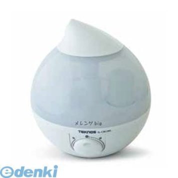 【今期販売終了】テクノス TEKNOS EL-C302(W) 滴型超音波加湿器 3．6L メレンゲ 白 ELC302(W)