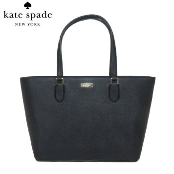 ケイト・スペード アウトレット kate spade トートバッグ WKRU5301-001 medium dally / laurel way レザー トート blacck(001):ブラック【RCP】【0815楽天カード分割】【レディース】【s-mail03】