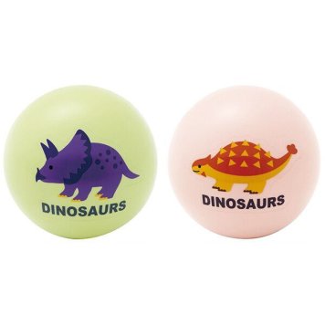 DINOSAURS PICTURE BOOK ボール 2個セット スケーター ※送料無料(北海道・沖縄は除く)