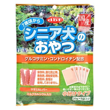 デビフ d.b.f シニア犬のおやつ グルコサミン コンドロイチン配合 犬 おやつ 国産 無添加 高齢犬